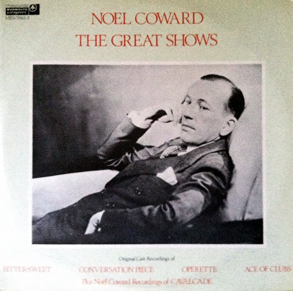 Noël Coward - The Great Shows (2xLP, Comp, RM, Gat)