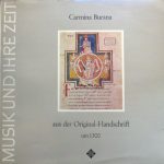 Studio Der Frühen Musik - Carmina Burana (Aus Der Original-Handschrift Um 1300) (LP)