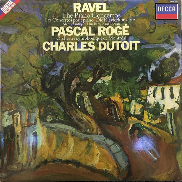 Ravel* - Pascal Rogé • Orchestre symphonique de Montréal • Charles Dutoit - The Piano Concertos • Menuet Antique • Une Barque Sur L'océan (LP, Album)