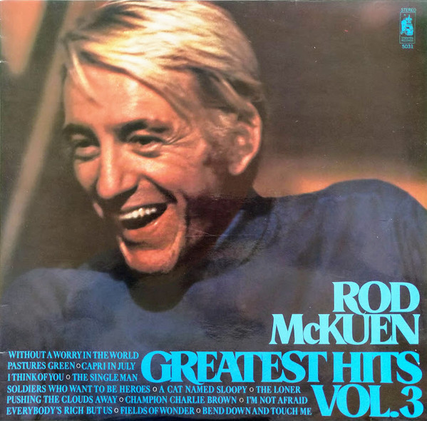 Rod McKuen - Greatest Hits Vol. 3 (LP, Comp)