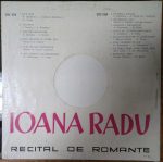 Ioana Radu - Recital Romanțe  (10", Album, Mono, RE) - Afbeelding 2