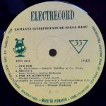 Ioana Radu - Recital Romanțe  (10", Album, Mono, RE) - Afbeelding 3