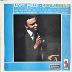 Lenny Welch - Rags To Riches (LP, Album, Mono)