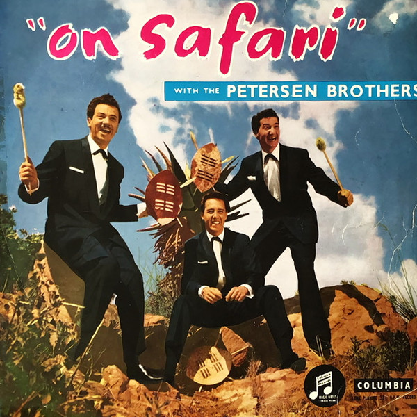 Three Petersen Brothers - On Safari (10", Album)