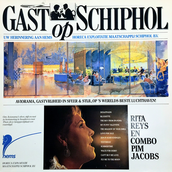 Rita Reys with the Pim Jacobs Combo - Gast Op Schiphol (LP, Comp, Promo)