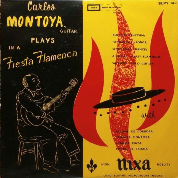 Carlos Montoya With Salome de Cordoba, Trianita Montoya, Juanele Maya, Chinin De Triana - Fiesta Flamenca (10", Mono)