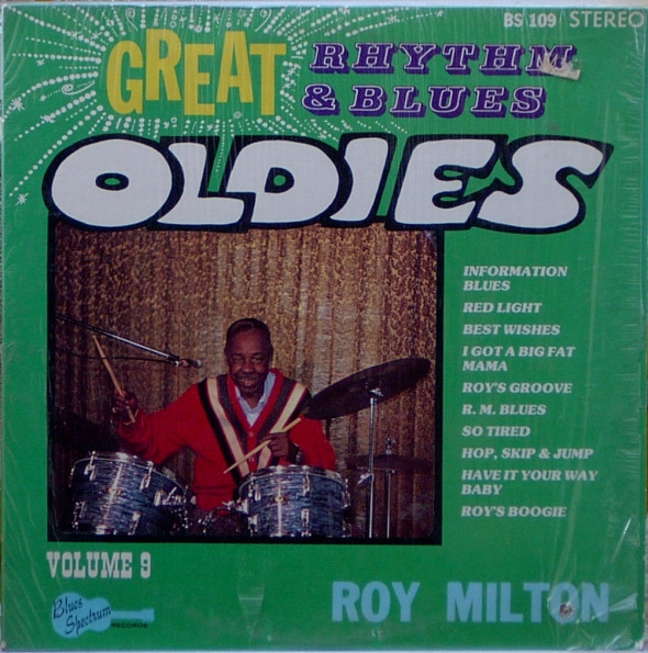 Roy Milton - Great Rhythm & Blues Oldies Volume 9 - Roy Milton (LP)