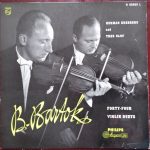 Herman Krebbers And Theo Olof .  Béla Bartók - Forty-Four Violin Duets (LP, Album)
