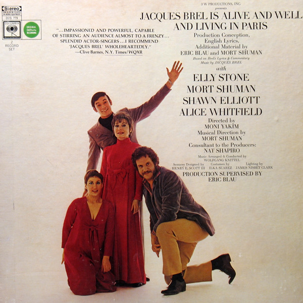 Eric Blau And Mort Shuman - Jacques Brel Is Alive And Well And Living In Paris (2xLP + Box)