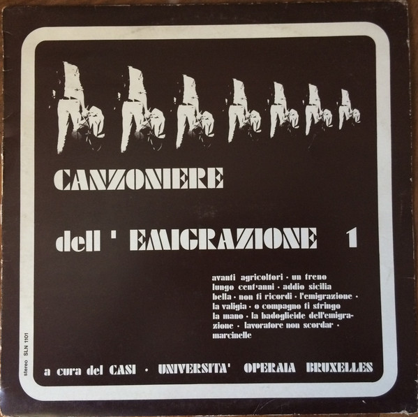 Gruppo Dell'Università Operaia Di Bruxelles - Canzoniere Dell'Emigrazione 1 (LP, Album)