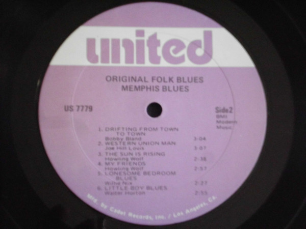 Various - Memphis Blues  (LP, Comp, RE)