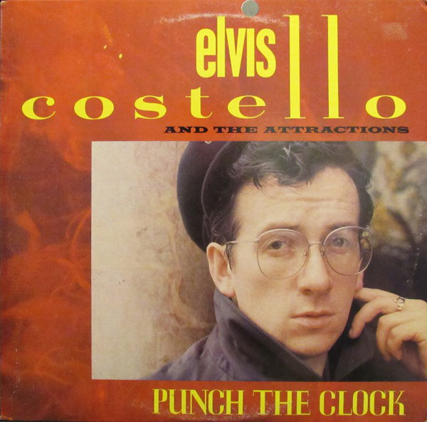 Elvis Costello & The Attractions - Punch The Clock (LP, Album, Pit)