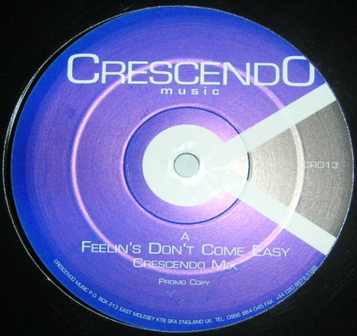 Mobile Drones - Feelin's Don't Come Easy (12", Promo)