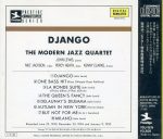 The Modern Jazz Quartet = The Modern Jazz Quartet - Django = ジァンゴ (CD, Album, Mono, RE, RM) - Afbeelding 2