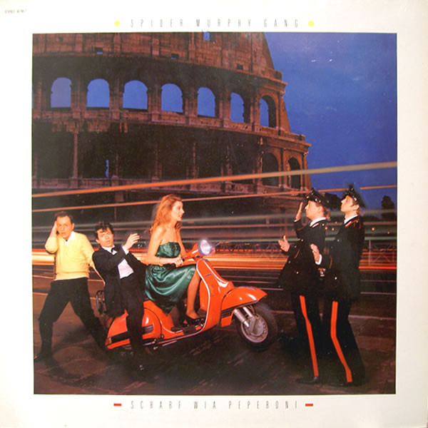 Spider Murphy Gang - Scharf Wia Peperoni (LP, Album, Gat)