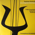 Friedrich von Bülow - Frühe Zeugnissse Deutscher Dichtung (10")