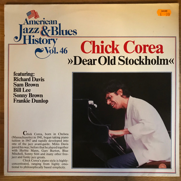 Chick Corea - Dear Old Stockholm (LP, Album, RE)