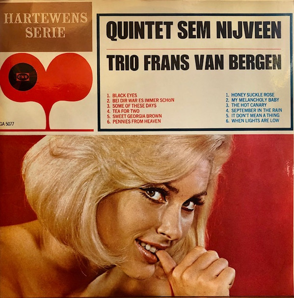 The Sem Nijveen Quintet, Trio Frans Van Bergen - Quintet Sem Nijveen, Trio Frans Van Bergen (LP, Mono)
