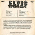 Elvis Presley - Separate Ways (LP, Comp) - Afbeelding 2