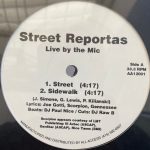 Street Reportas - Live By The Mic (12", Single)