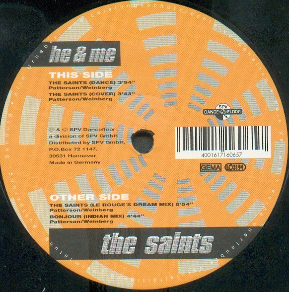 He & Me - The Saints (12")