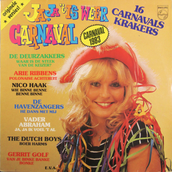 Various - Ja, Ja, t Is Weer  Carnaval  (LP, Comp)