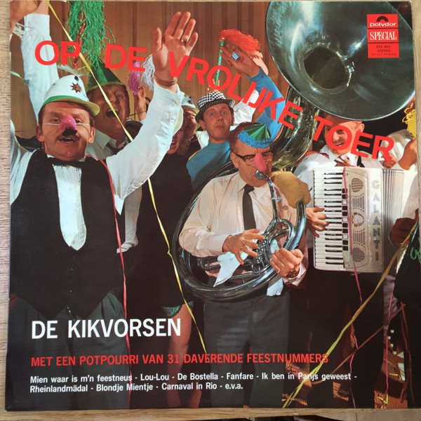 Kapel De Kikvorsen - Op de vrolijke toer (LP)