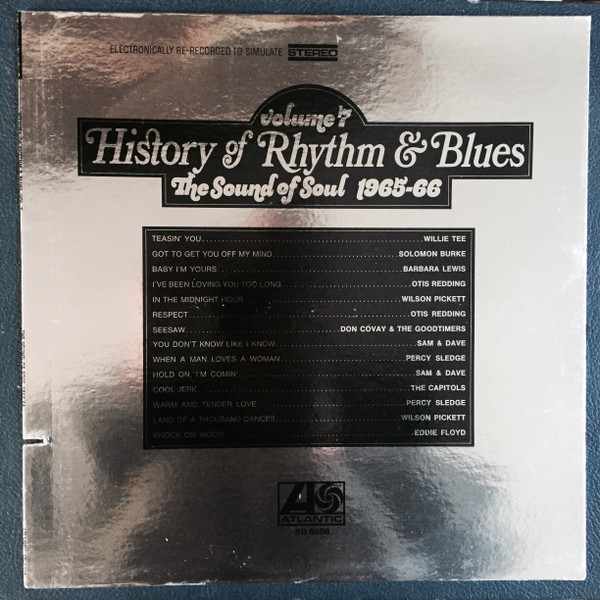 Various - History Of Rhythm & Blues  Volume 7  The Sound Of Soul 1965-66 (LP, Comp)