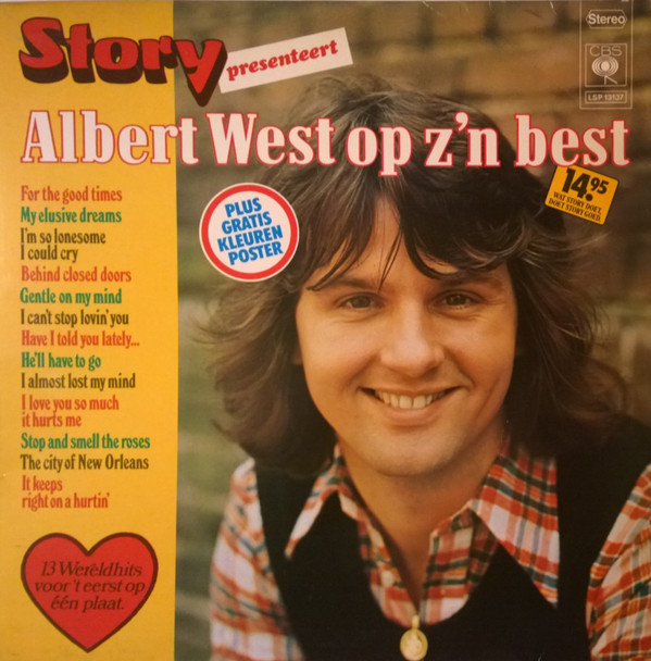 Albert West - Story Presenteert: Albert West Op Z'n Best (LP, Album)