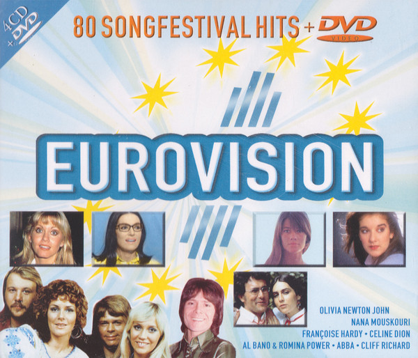 Various - Eurovision - 80 Songfestival Hits (4xCD, Comp + DVD-V, Comp, PAL)