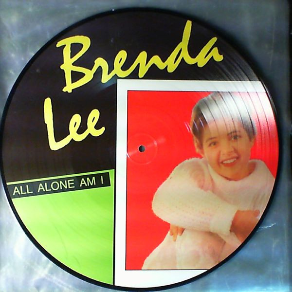 Brenda Lee - All Alone Am I (LP, Comp, Pic)