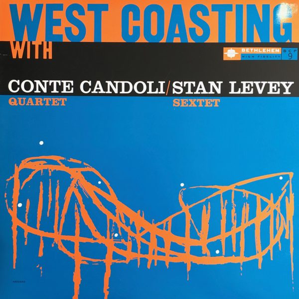 The Conte Candoli Quartet / Stan Levey Sextet - West Coasting With Conte Candoli And Stan Levey (Spanish Reissue) (LP, Comp)