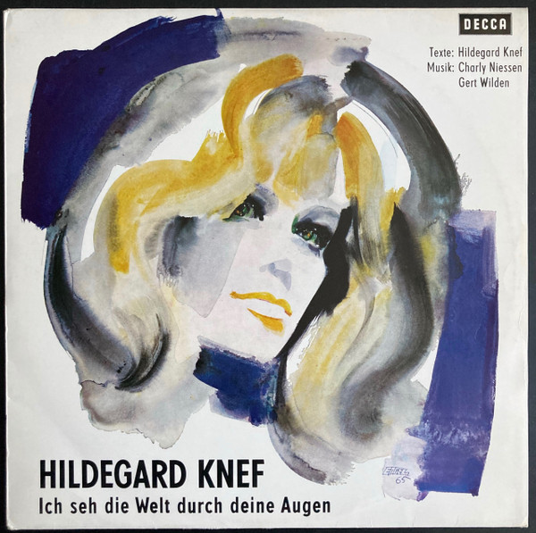 Hildegard Knef - Ich Seh Die Welt Durch Deine Augen (LP, Album, Roy)