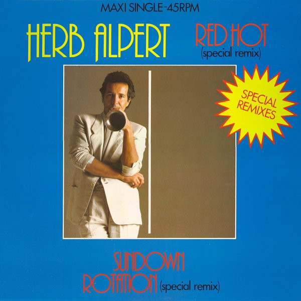 Herb Alpert - Red Hot (Special Remixes) (12", Maxi)