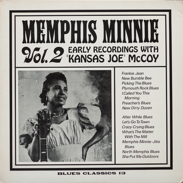 Memphis Minnie - Vol. 2 - Early Recordings With "Kansas Joe" McCoy (LP, Comp, Mono, RE)