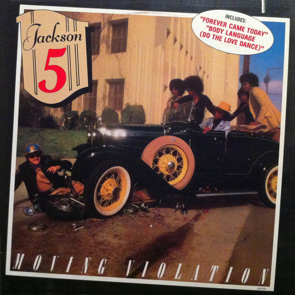 The Jackson 5 - Moving Violation (LP, Album, RE)