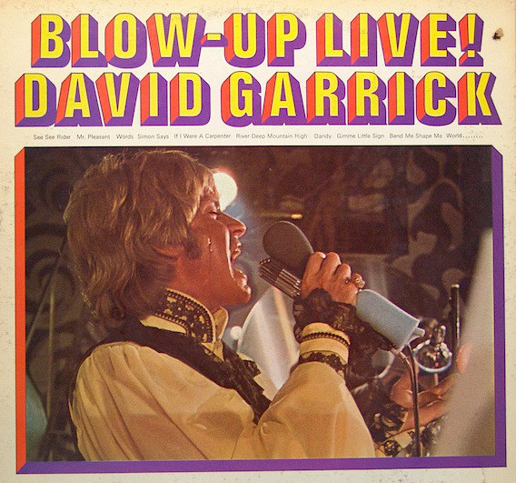 David Garrick And The Dandy (4) - Blow Up Live (LP, Album)