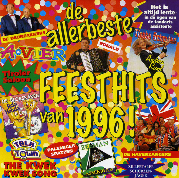 Various - De Allerbeste Feesthits Van '96 (CD, Comp)