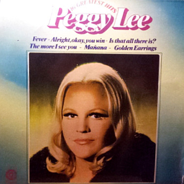 Peggy Lee - 16 Greatest Hits (LP, Comp)