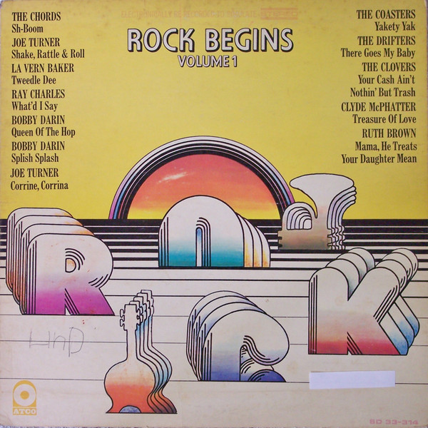 Various - Rock Begins Volume 1 (LP, Comp, Club)