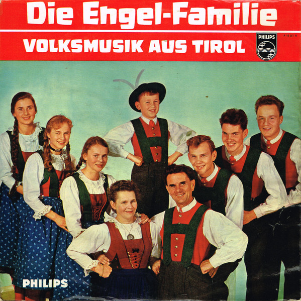 Die Engel-Familie - Volksmusik Aus Tirol (10", Album)