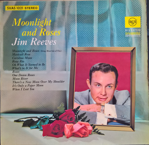 Jim Reeves - Moonlight And Roses (LP, Album, RE)