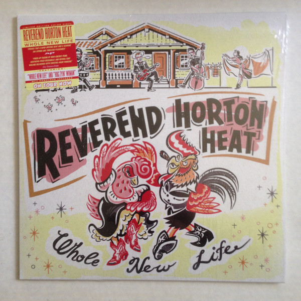 Reverend Horton Heat - Whole New Life (LP, Album, Ltd, Yel)
