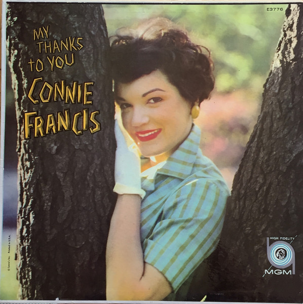 Connie Francis - My Thanks To You (LP, Album, Mono)