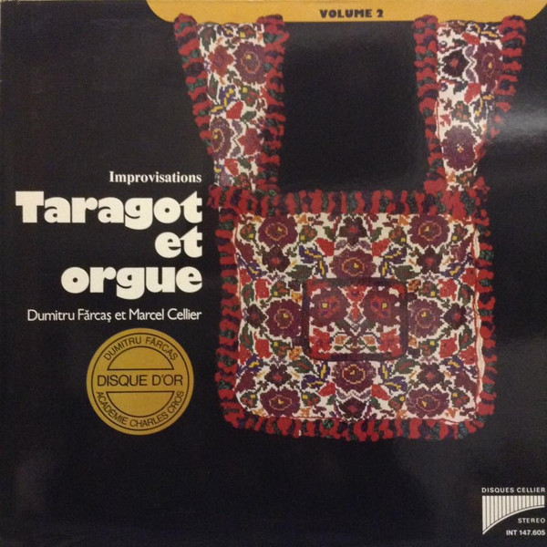 Dumitru Fărcaș Et Marcel Cellier - Taragot Et Orgue - Improvisations Volume 2 (LP)
