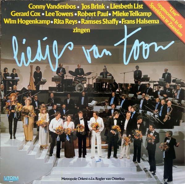 Various, Metropole Orchestra o.l.v. Rogier van Otterloo - Liedjes Van Toon (LP, Album)