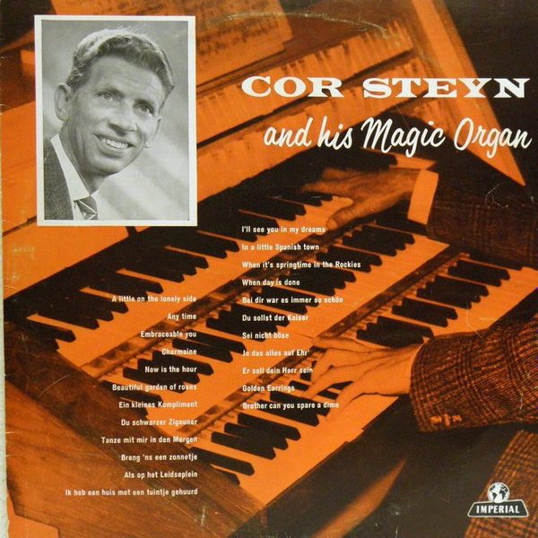 Cor Steyn - Cor Steyn And His Magic Organ (10", Album, Bla)