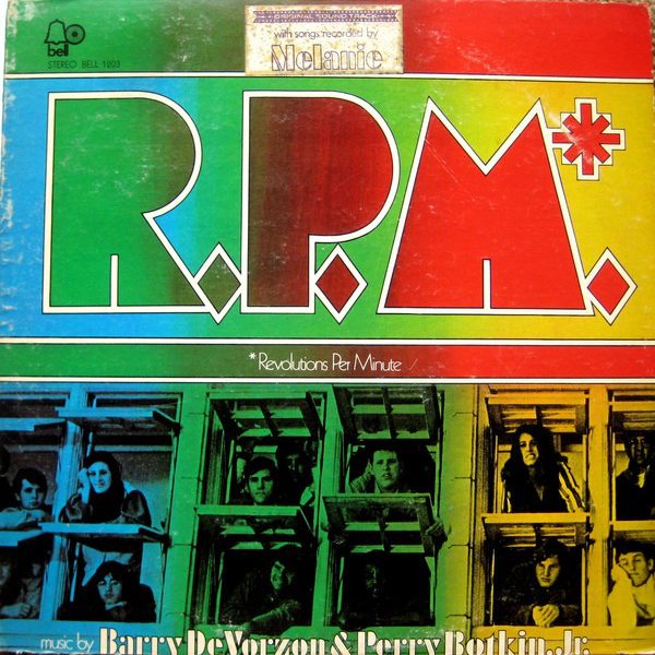 Barry De Vorzon & Perry Botkin Jr. & Melanie (2) - R.P.M. (The Original Motion Picture Soundtrack) (LP)