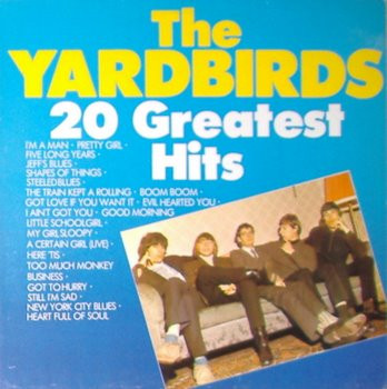 The Yardbirds - 20 Greatest Hits (LP, Comp, Blu)