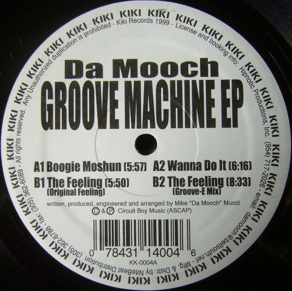 Da Mooch - Groove Machine EP (12", EP)